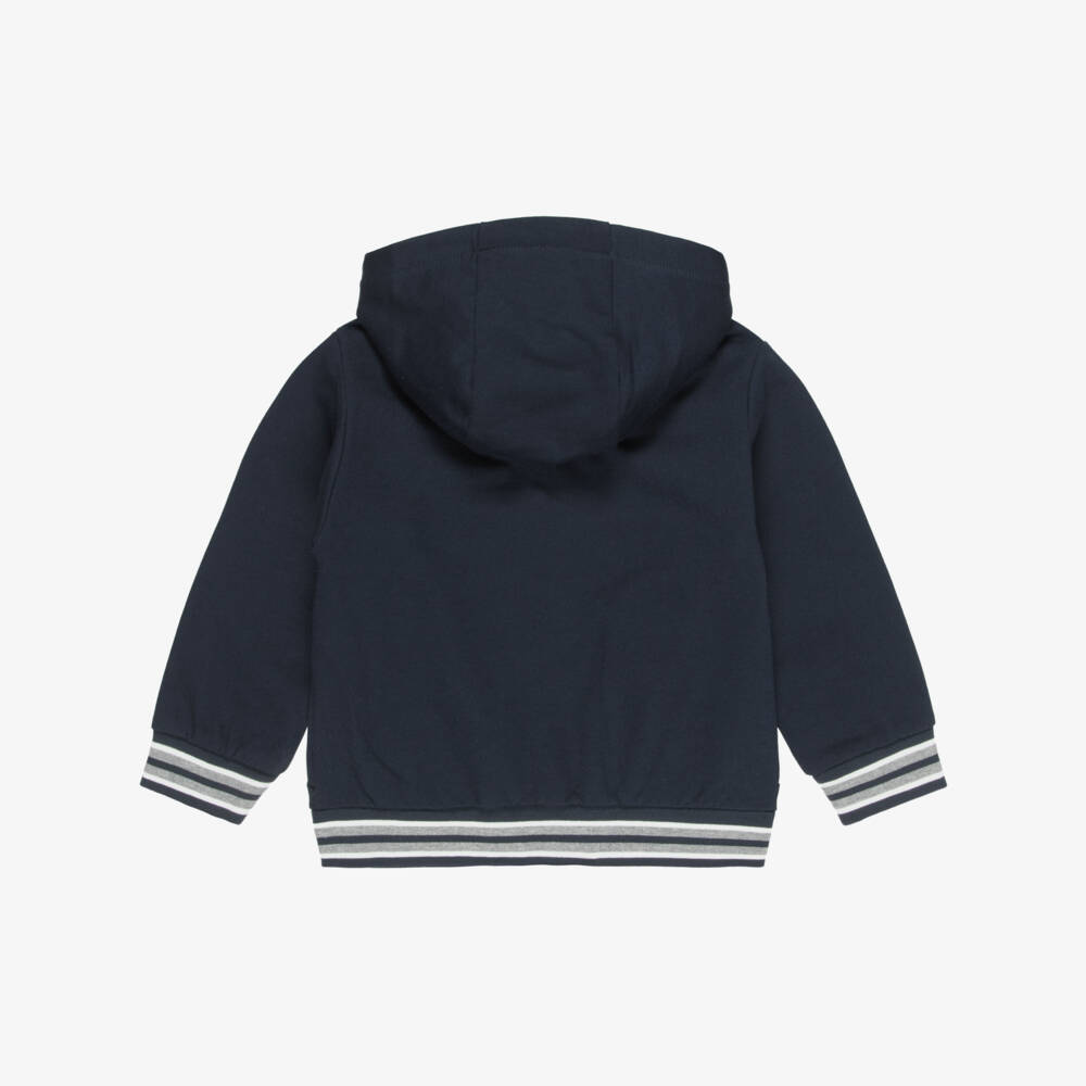 Mayoral-Boys Navy Blue & Grey Zip-Up Tracksuit Set | Childrensalon