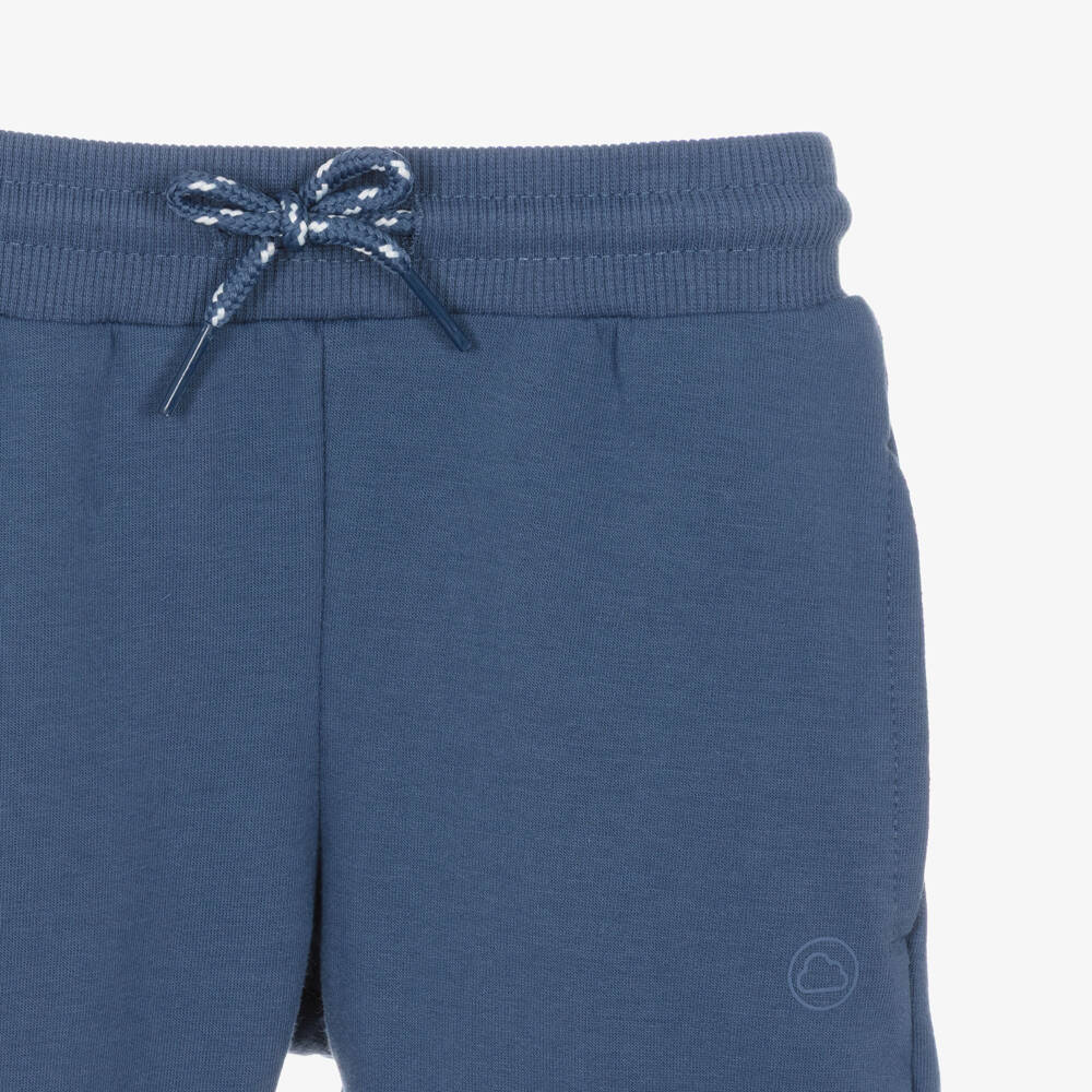 Mayoral-Boys Navy Blue Jersey Joggers | Childrensalon