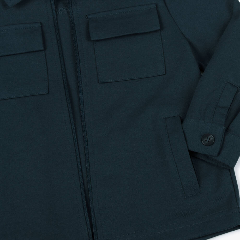 Mayoral-توب بسحاب جيرسي لون كحلي للأولاد | Childrensalon