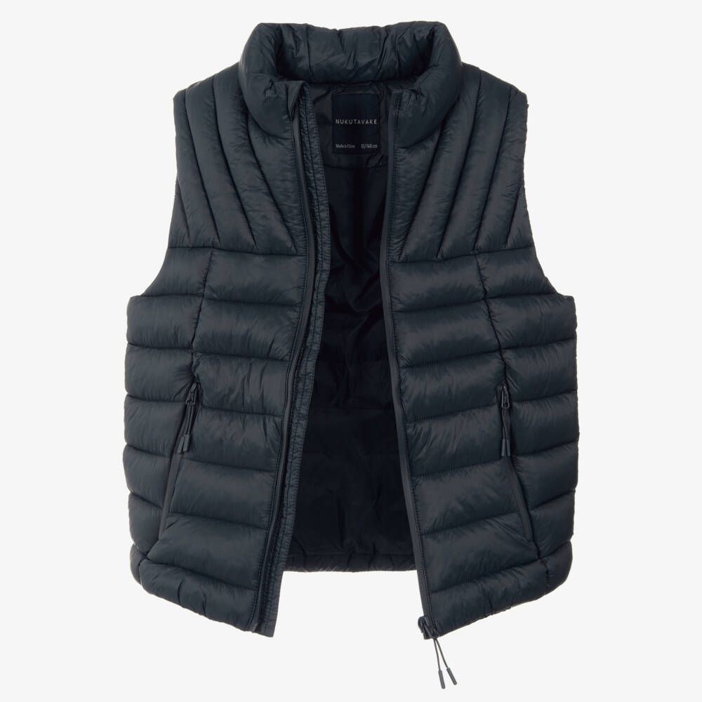 Mayoral Нукутаваке-Boys Navy Blue Puffer Gilet | Childrensalon