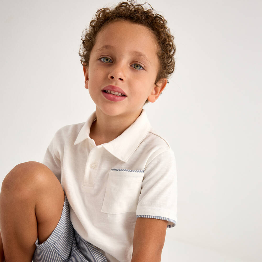 Boys Court Short River Blue