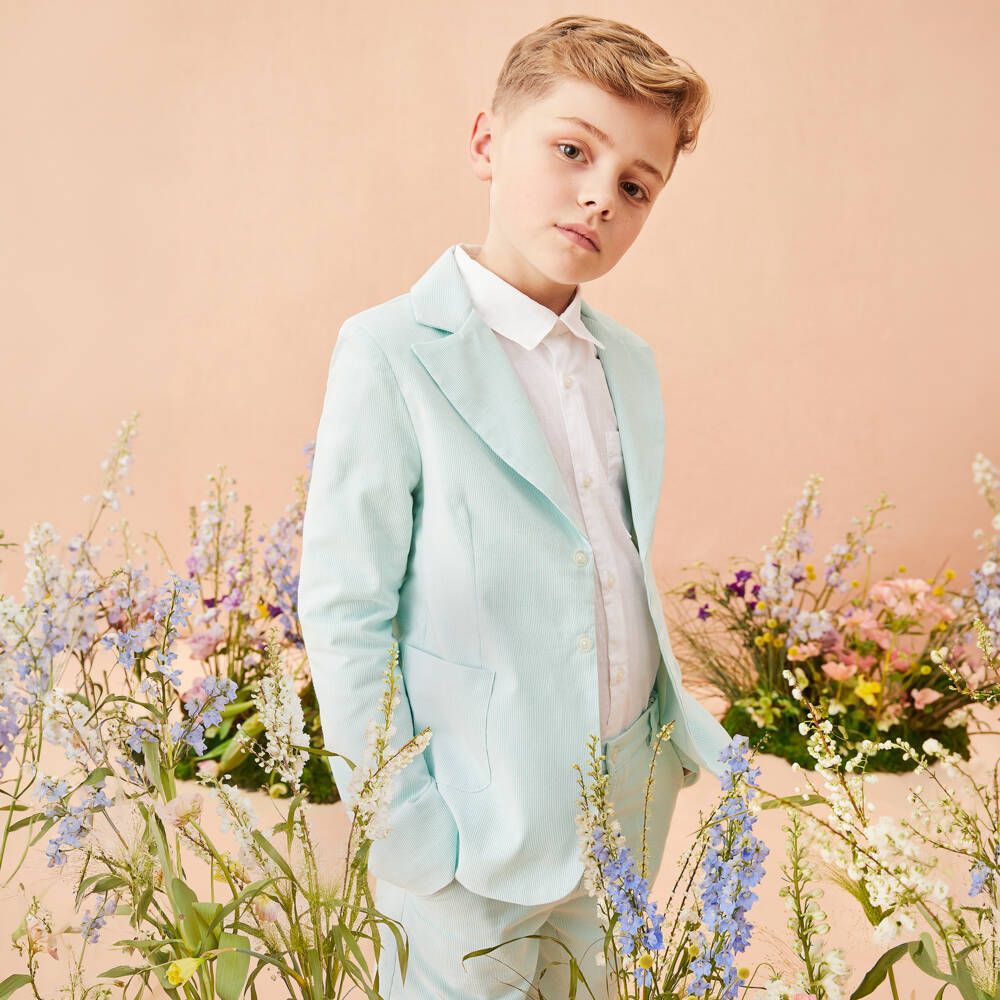 Mayoral Nukutavake-Boys White Cotton Shirt with Pocket | Childrensalon