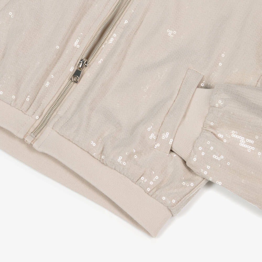Mayoral Sequin Bomber Jacket