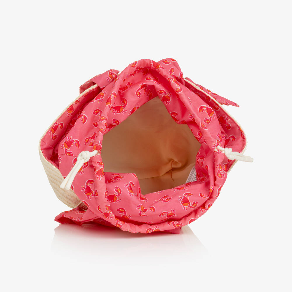 Mayoral-Girls Beige Summer Vibes Shoulder Bag (37cm) | Childrensalon