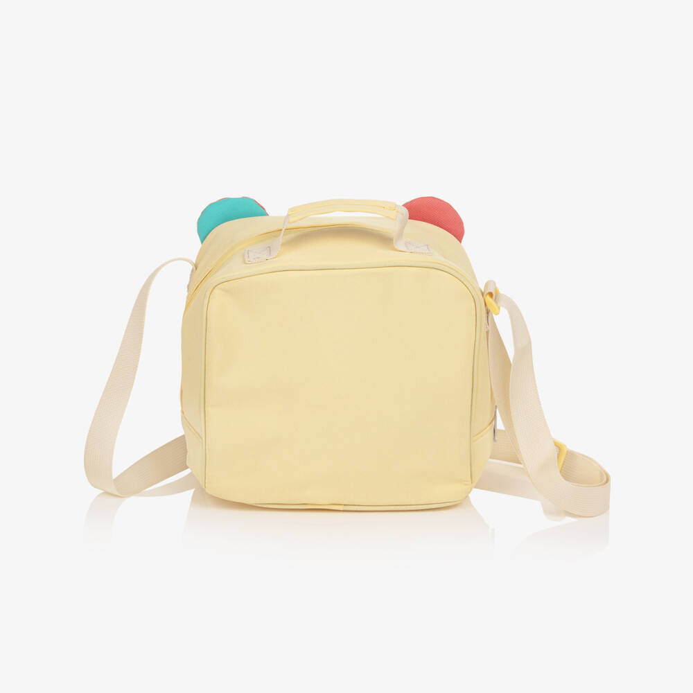 Mayoral Newborn-Girls Orange Lunch Bag with Tiger Motif (22cm) | Childrensalon