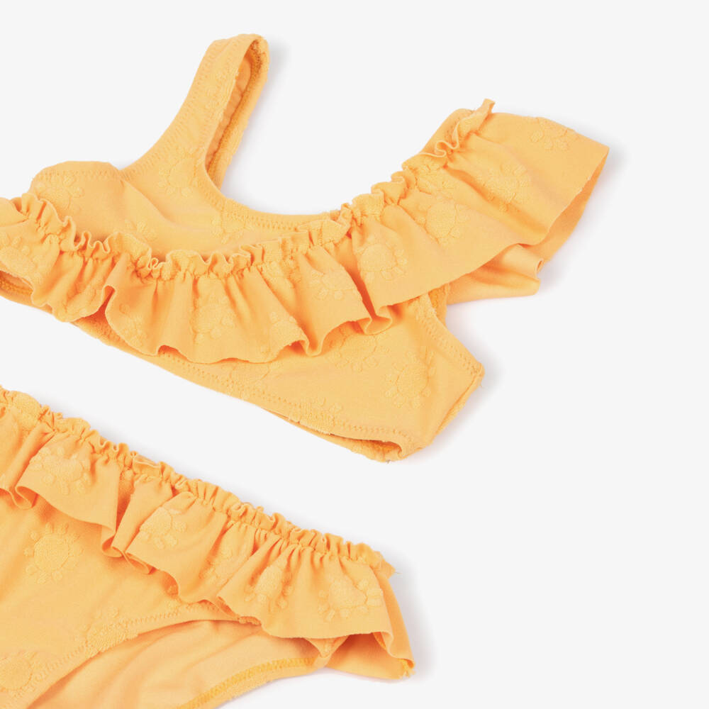 Mayoral-Girls Pale Orange Sunshine Bikini | Childrensalon
