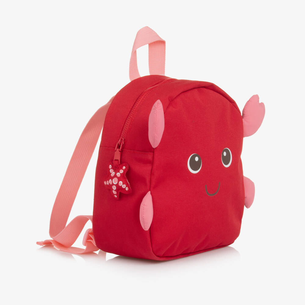 Mayoral-Girls Red Crab Backpack (20cm) | Childrensalon