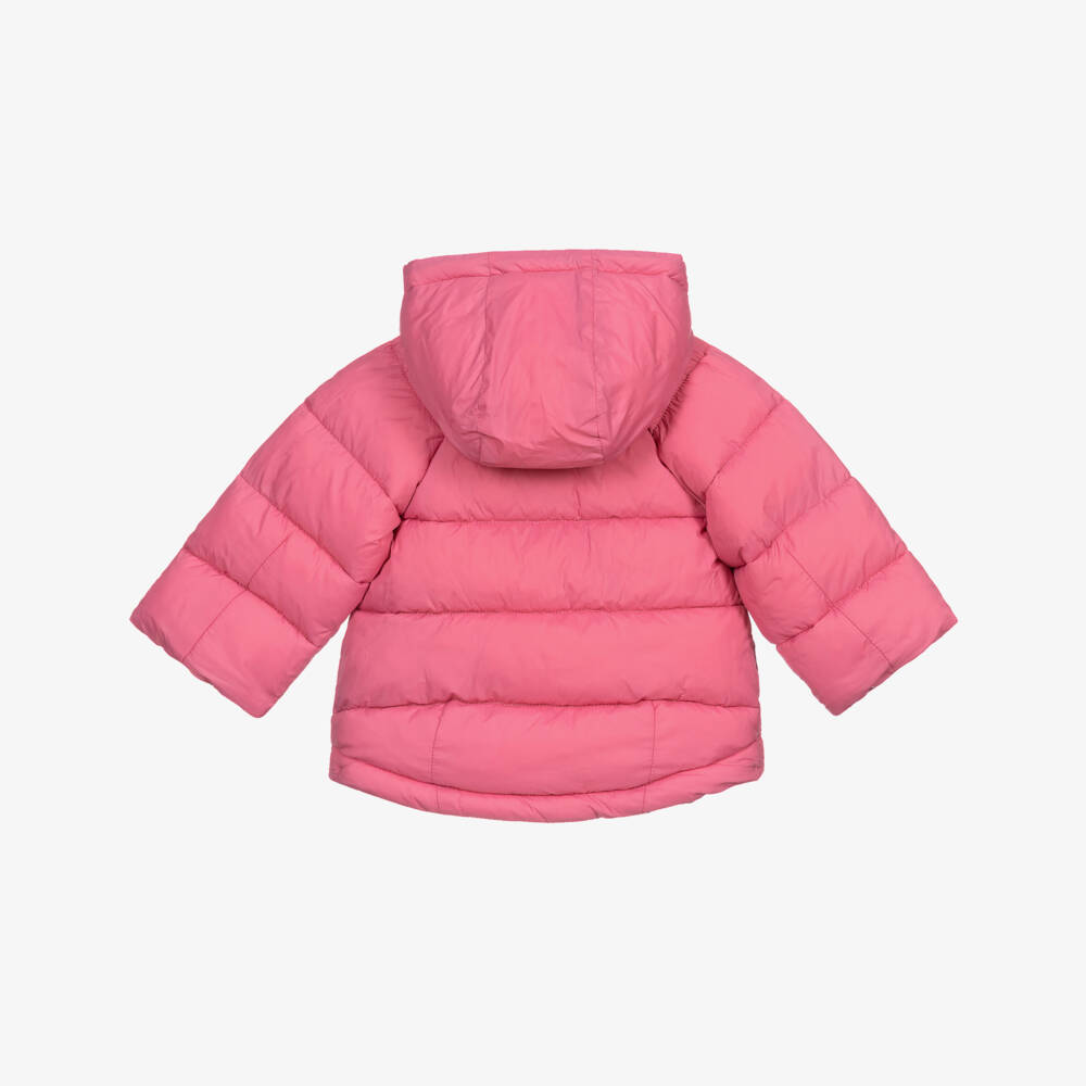 Mayoral- Girls Reversible Puffer Coat | Childrensalon