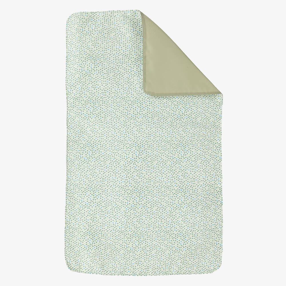 Mayoral-Зеленая хлопковая пеленальная сумка (37см) | Childrensalon