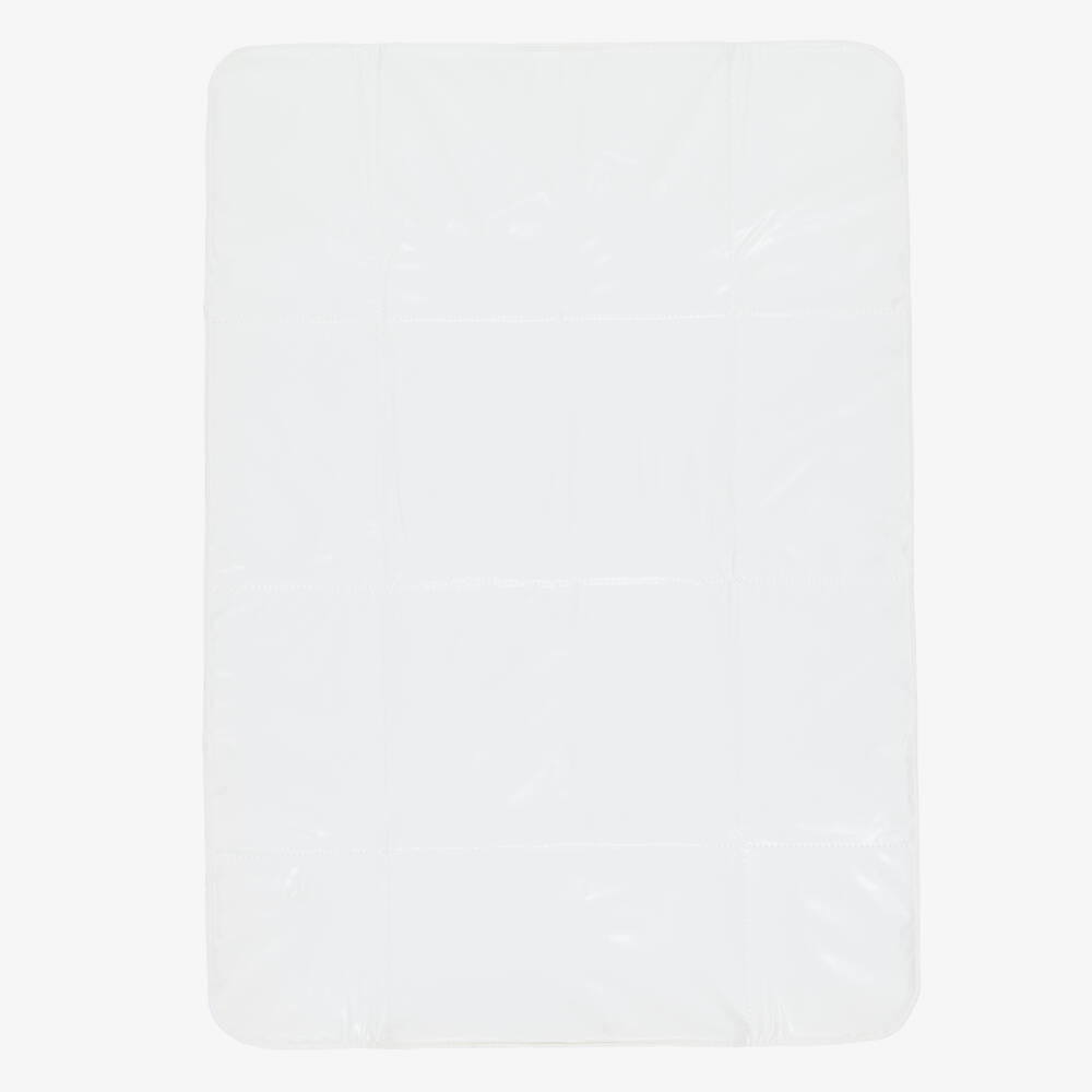 Mayoral Newborn-مفرش تغيير بطبعة سفاري لون أزرق وعاجي (76 سم) | Childrensalon