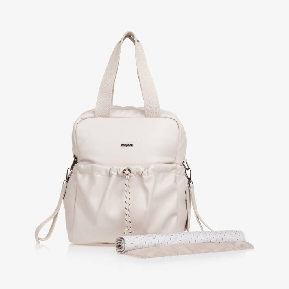Mayoral Newborn-Ivory Changing Backpack (36cm) | Childrensalon