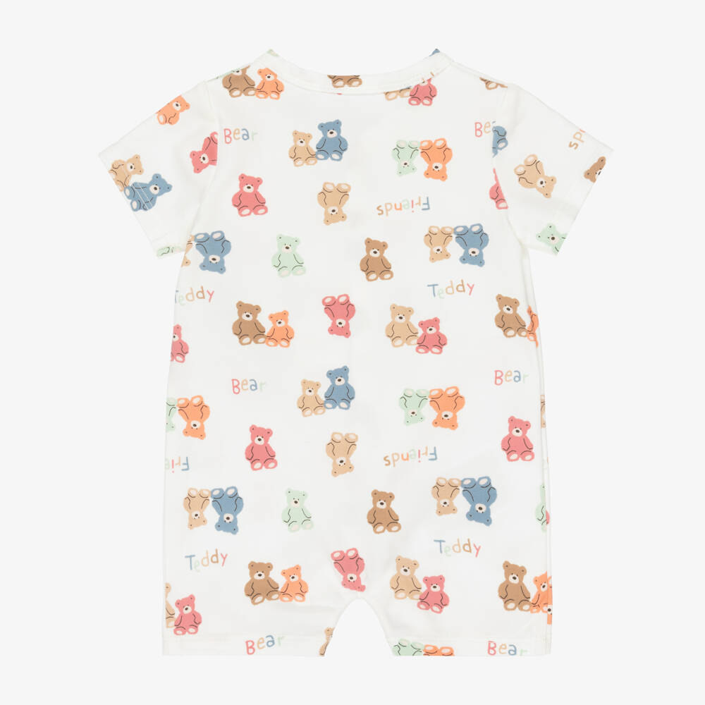 Mayoral Для новорожденных-Ivory Cotton Jersey Baby Shorties (2 Pack) | Childrensalon