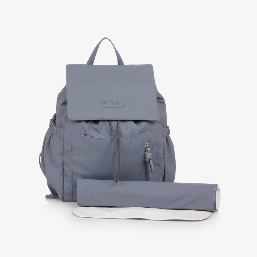 Mayoral Для новорожденных-Lavender Blue Changing Backpack (38cm) | Childrensalon