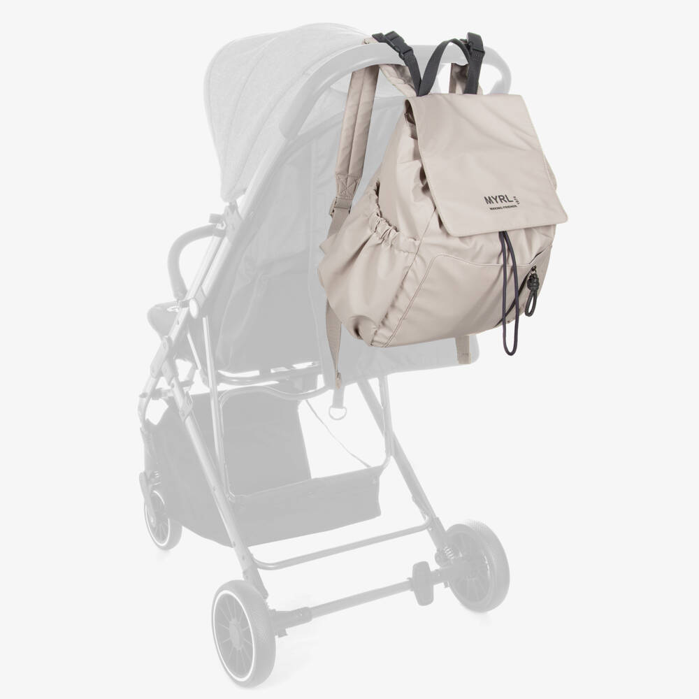 Mayoral Для новорожденных-Pale Beige Changing Backpack (38cm) | Childrensalon