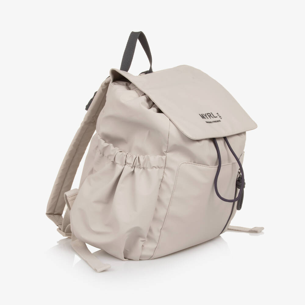 Mayoral Для новорожденных-Pale Beige Changing Backpack (38cm) | Childrensalon