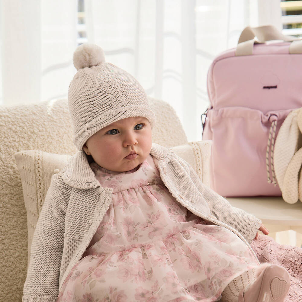 Mayoral Newborn-Pink Changing Backpack (36cm) | Childrensalon