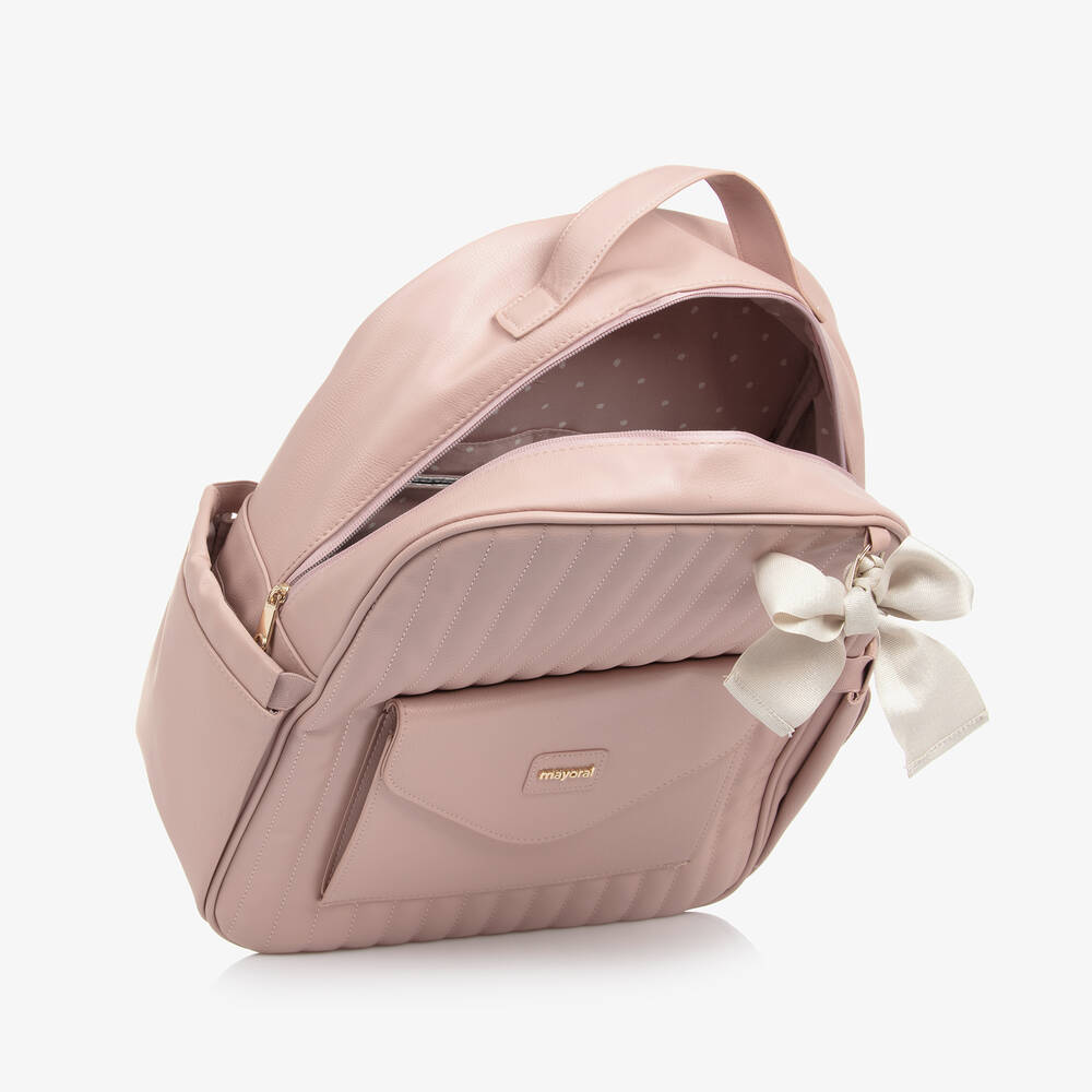 Mayoral-Розовый пеленальный рюкзак (38см) | Childrensalon