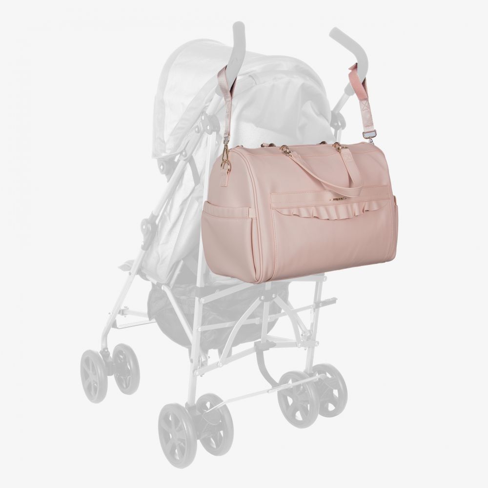 Mayoral Newborn-Pink Changing Bag (42cm) | Childrensalon