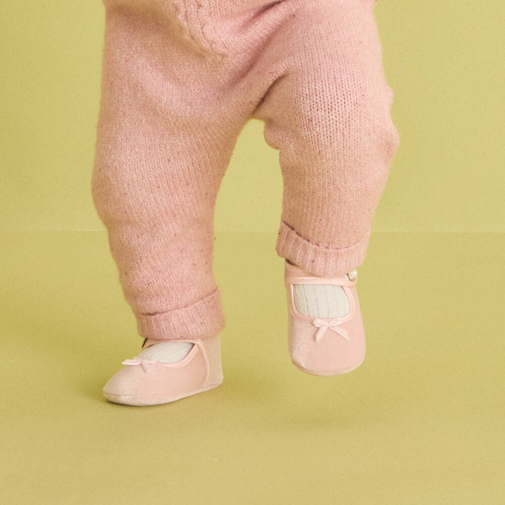 Mayoral Newborn-Pink Cotton Baby Socks (6 Pack) | Childrensalon