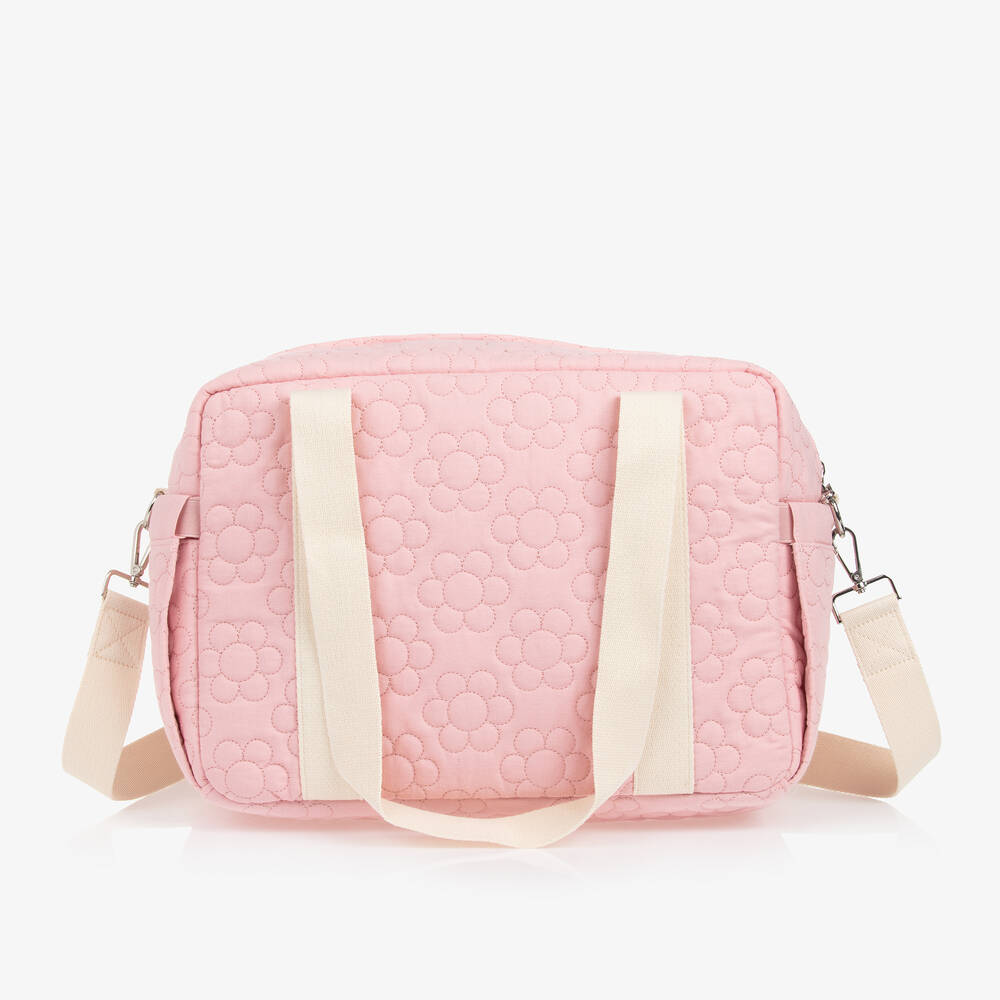 Mayoral-Pink Cotton Changing Bag (37cm) | Childrensalon
