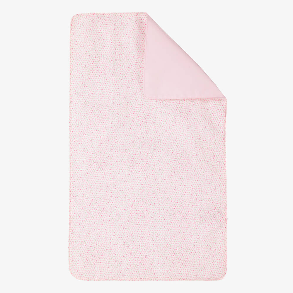 Mayoral-Pink Cotton Changing Bag (37cm) | Childrensalon