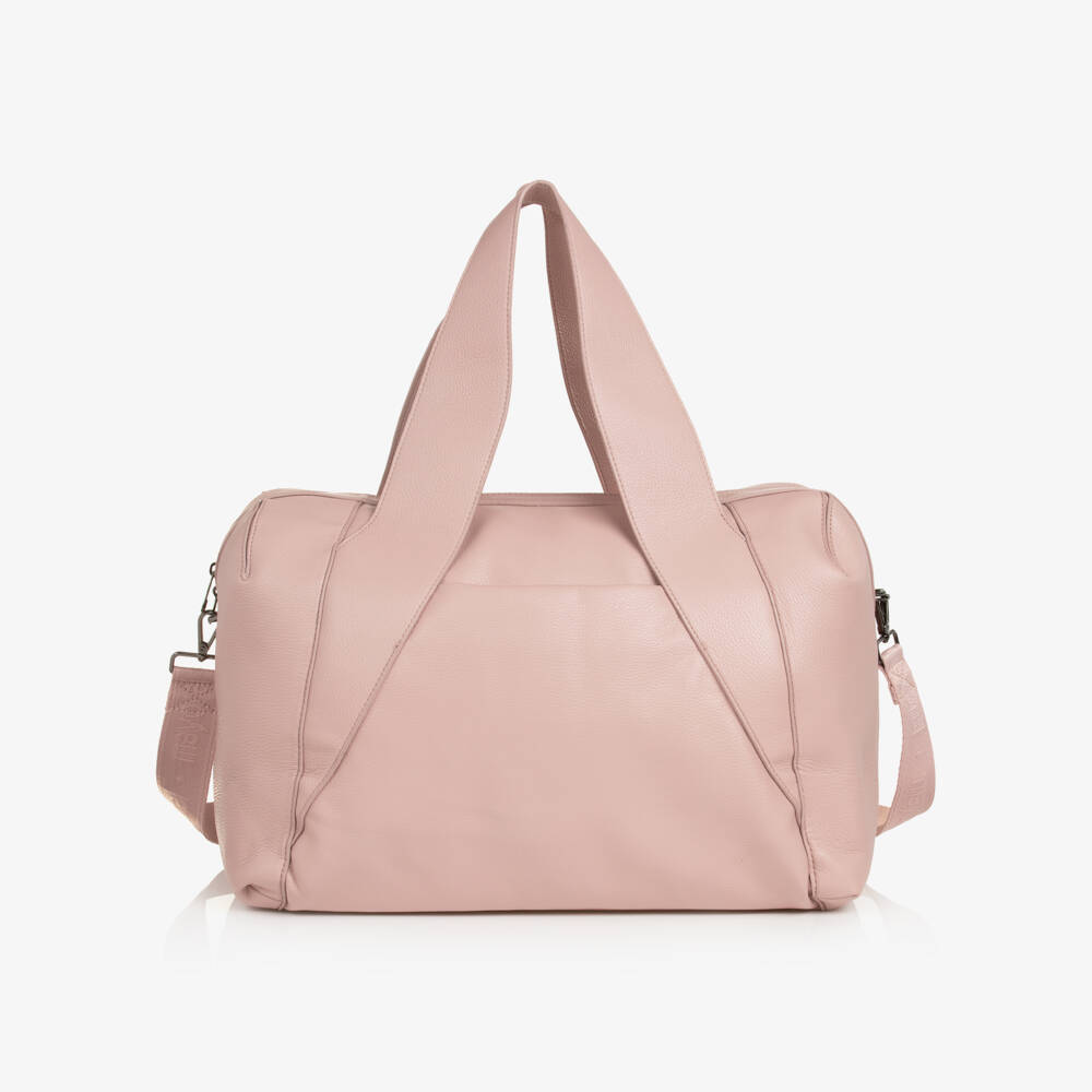 Mayoral Newborn-Pink Faux Leather Baby Changing Bag (43cm) | Childrensalon