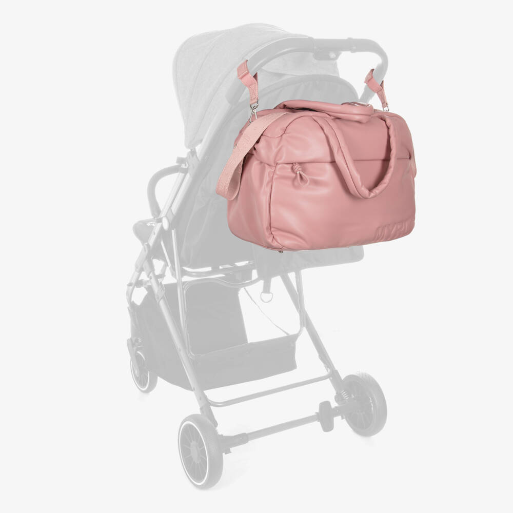 Mayoral Для новорожденных-Пеленальная сумка розовая из искусственной кожи (44см) | Childrensalon