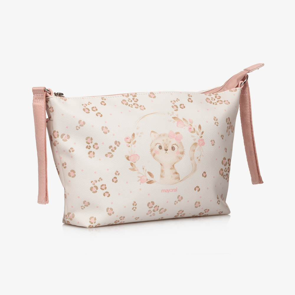 Mayoral Для новорожденных-Розовая сумка для коляски (32см) | Childrensalon