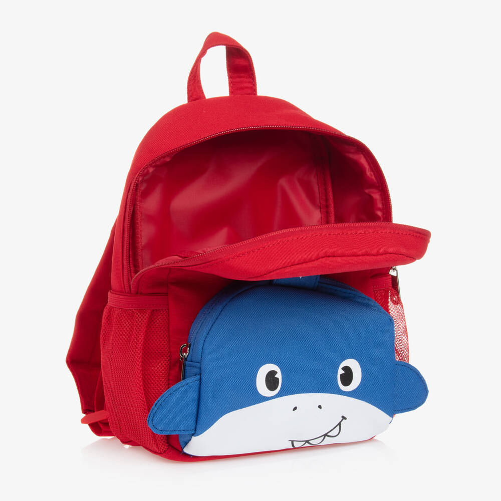 Mayoral-Red Shark Backpack (26cm) | Childrensalon