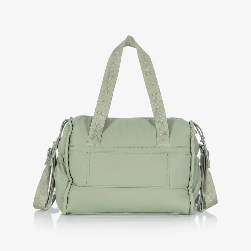 Mayoral Newborn-Sage Green Waterproof Baby Changing Bag (38cm) | Childrensalon