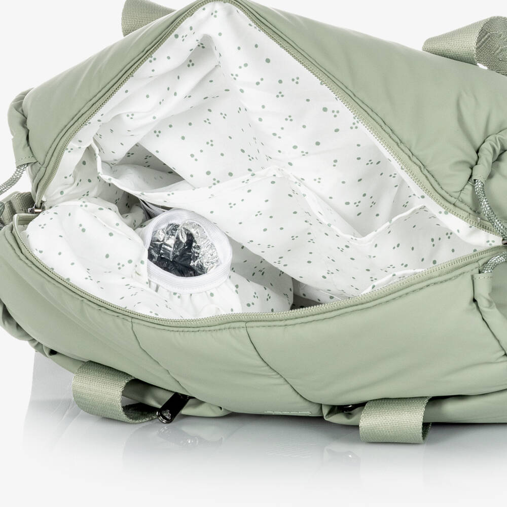 Mayoral Newborn-Sage Green Waterproof Baby Changing Bag (38cm) | Childrensalon