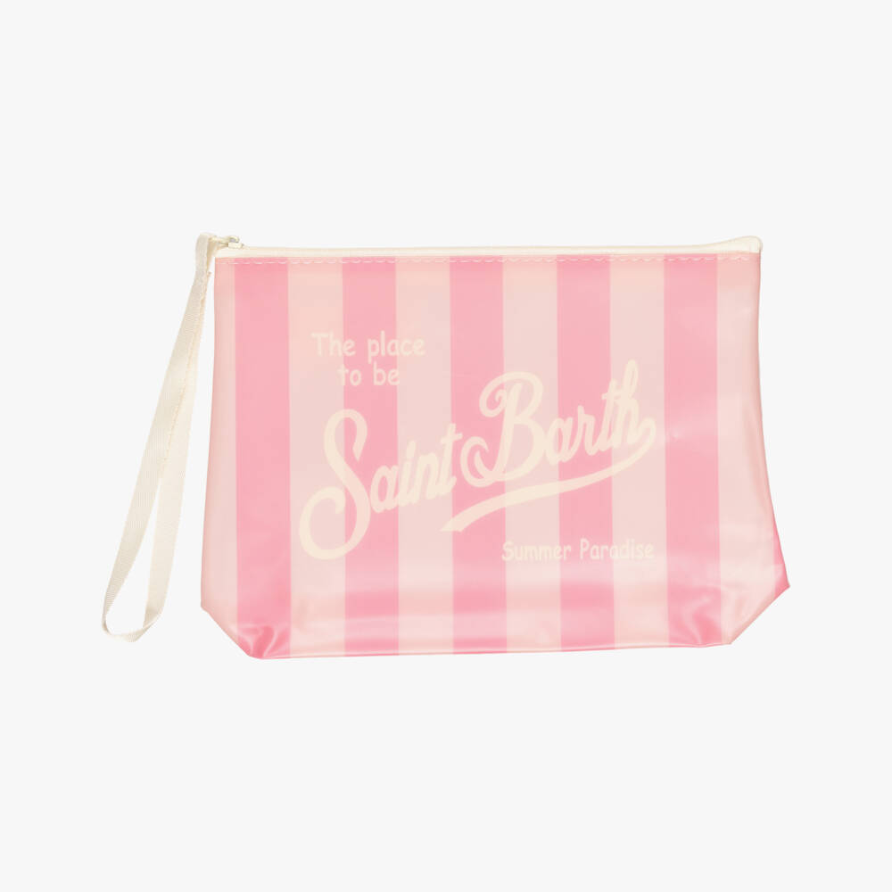 MC2 Saint Barth-Girls Blue Floral Patchwork Asymmetric Swimsuit | Childrensalon