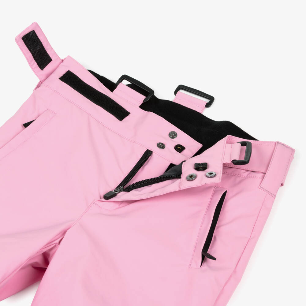 MC2 Saint Barth-Лыжные брюки технические розово-черные для девочек | Childrensalon