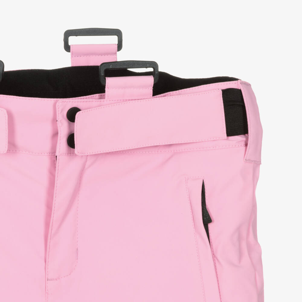 MC2 Saint Barth-Лыжные брюки технические розово-черные для девочек | Childrensalon