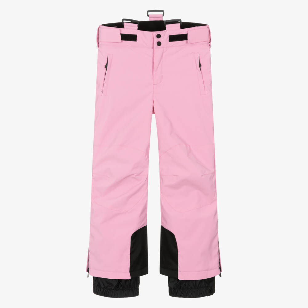MC2 Saint Barth-Лыжные брюки технические розово-черные для девочек | Childrensalon