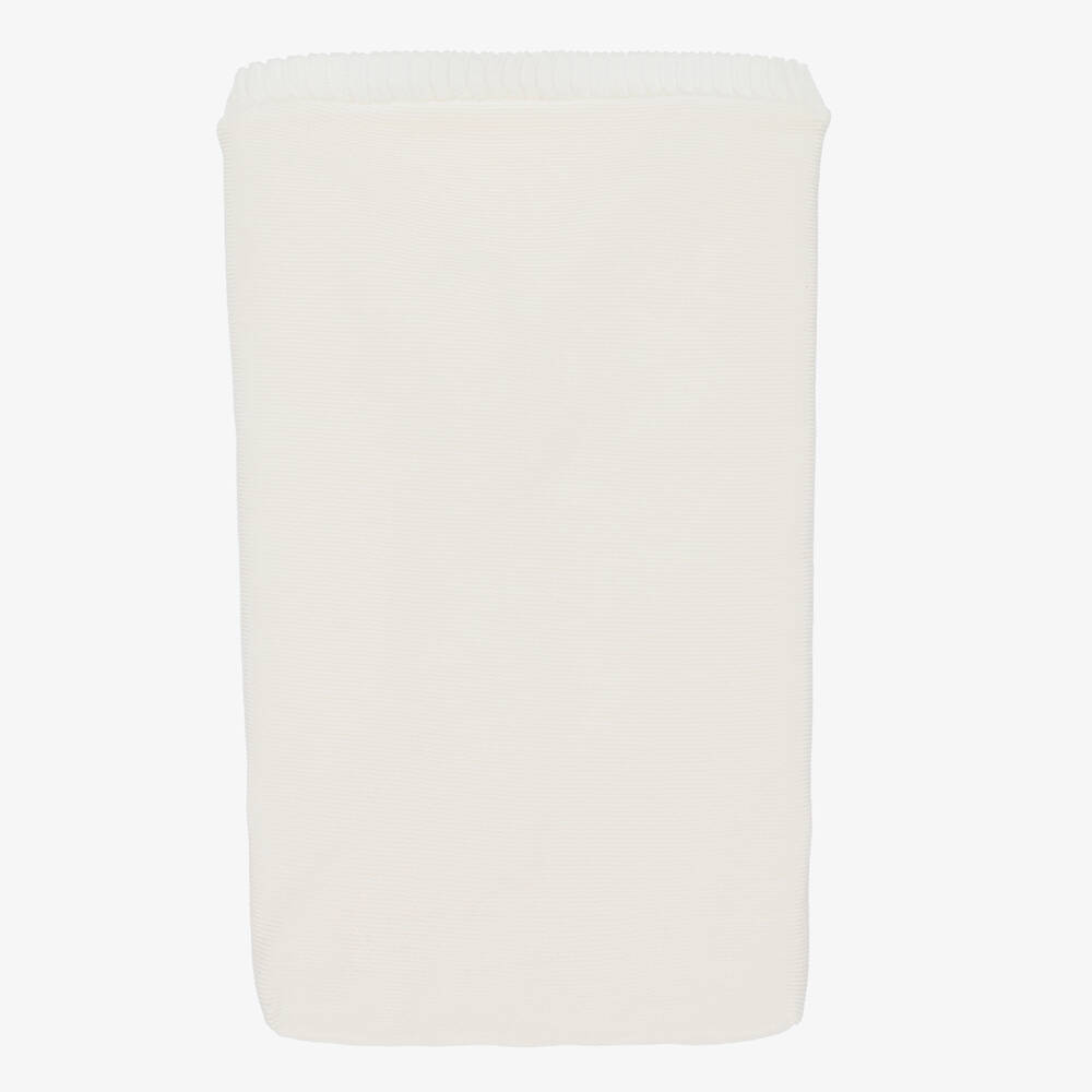 Mebi-Ivory Knitted Baby Nest (62cm) | Childrensalon