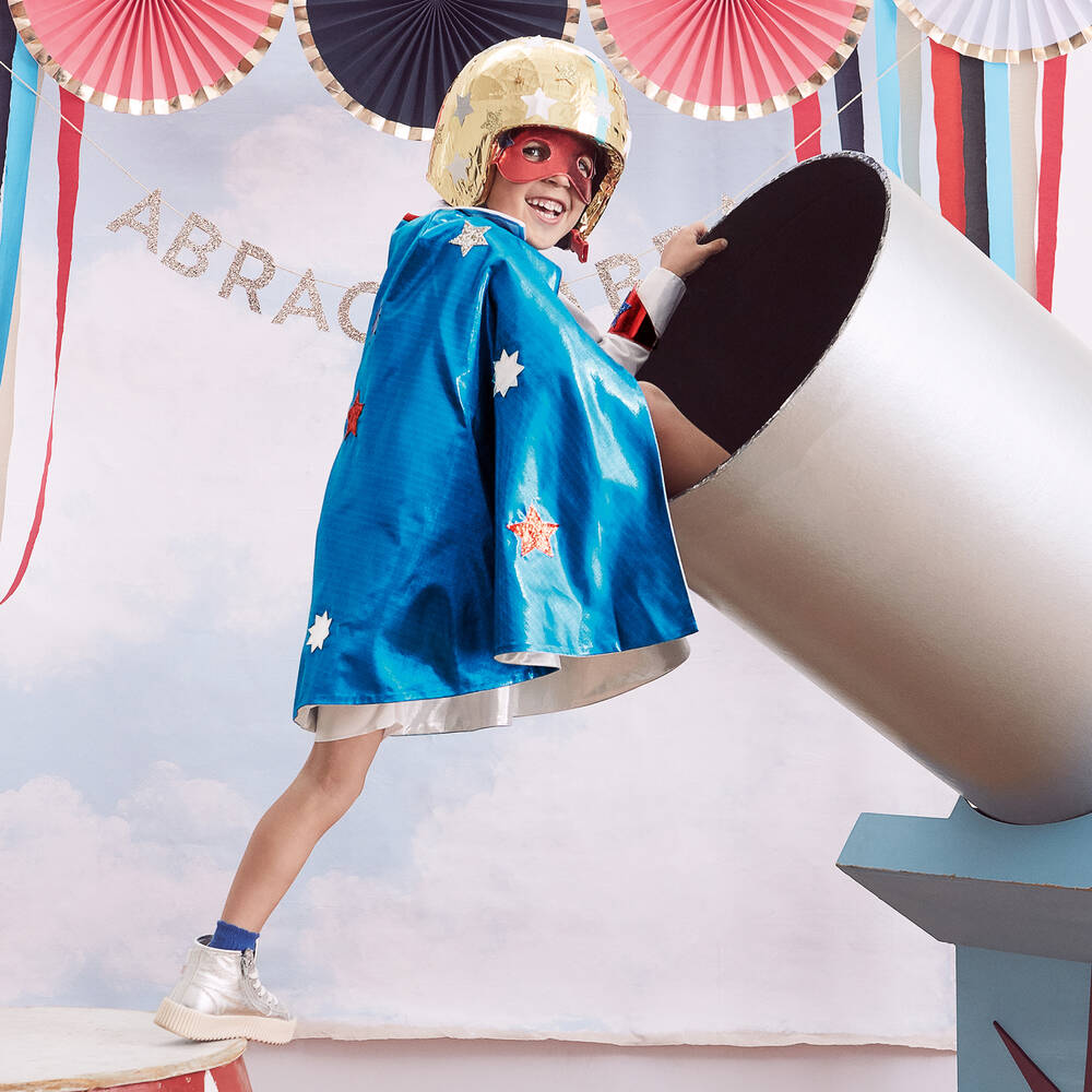 Meri Meri-Blue Superhero Costume Set | Childrensalon