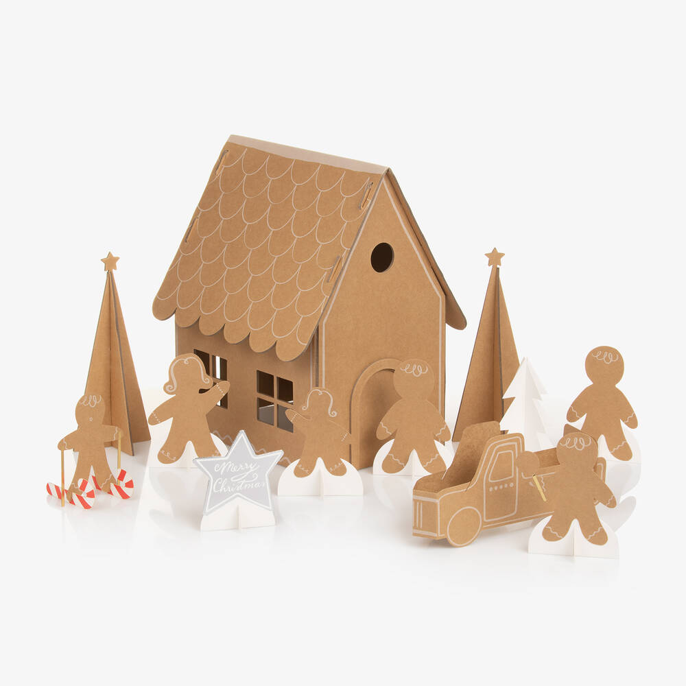 Meri Meri-Gingerbread House Advent Calendar (31cm) | Childrensalon