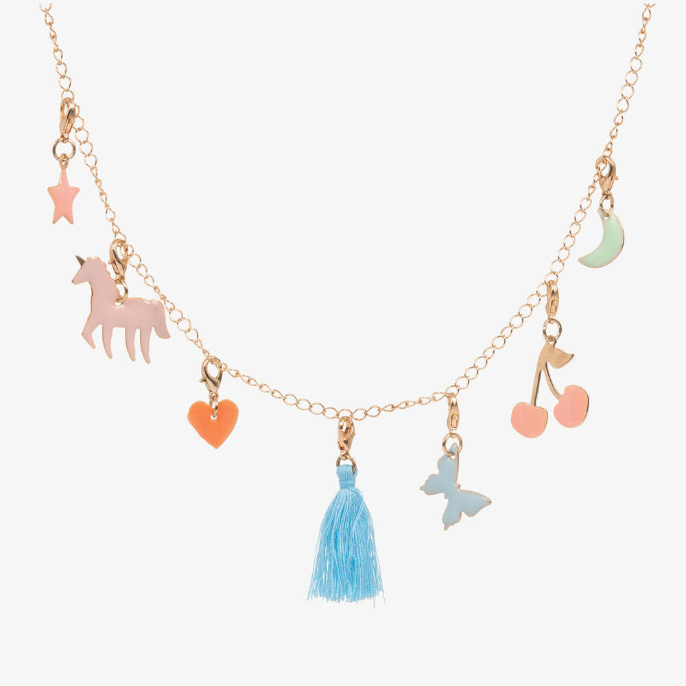 Meri Meri-Girls Enamel Charm Necklace Advent Calendar (18cm) | Childrensalon