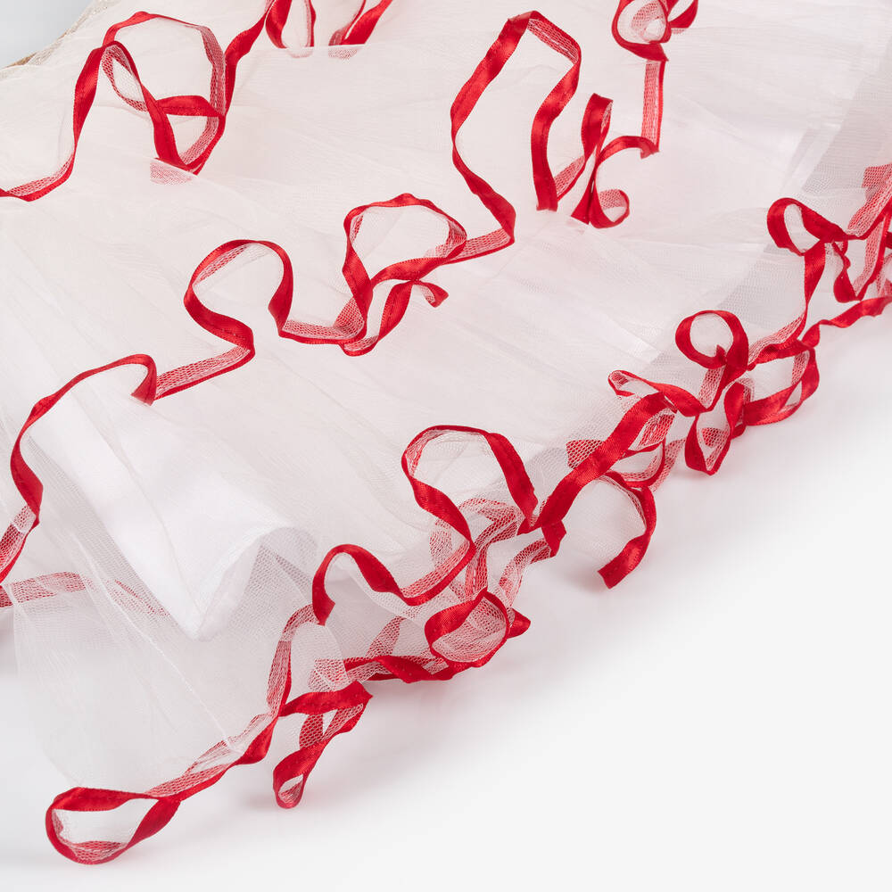 Meri Meri-Girls Red Santa's Little Helper Costume | Childrensalon