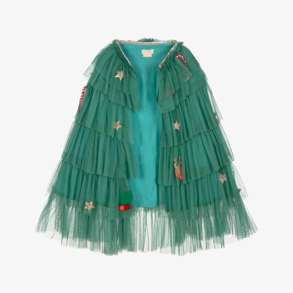 Meri Meri-زي شجرة كريسماس تول لون أخضر | Childrensalon