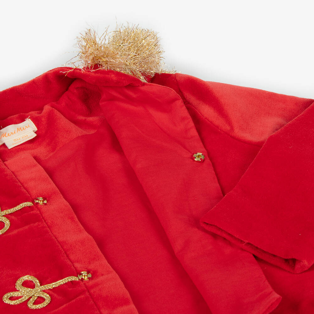 Meri Meri-زي تنكري عازف الطبول الصغير لون أحمر للأولاد | Childrensalon