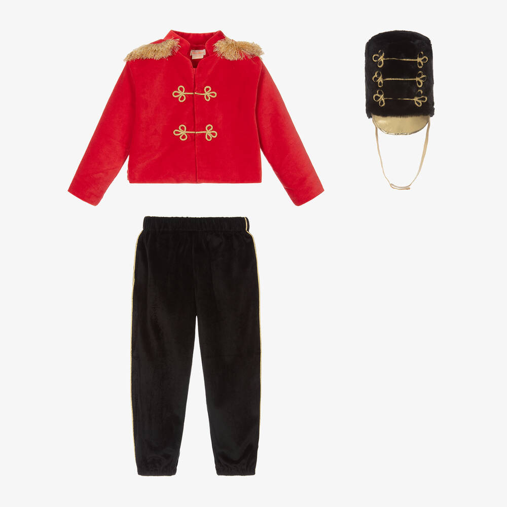 Meri Meri-زي تنكري عازف الطبول الصغير لون أحمر للأولاد | Childrensalon