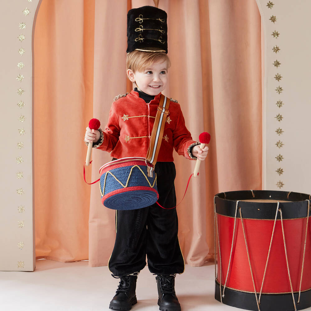 Meri Meri-زي تنكري عازف الطبول الصغير لون أحمر للأولاد | Childrensalon