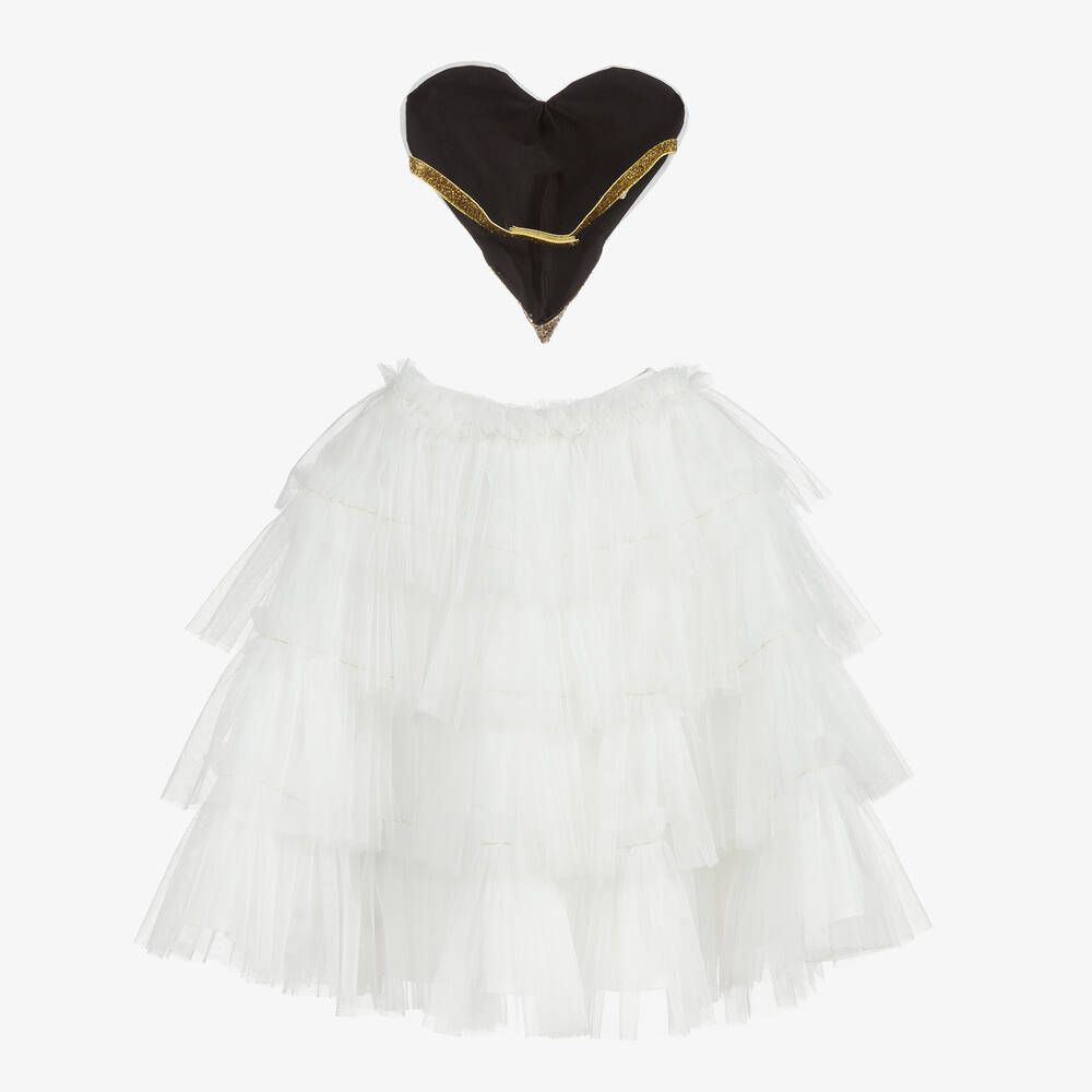 Meri Meri-White Swan Cape Costume | Childrensalon