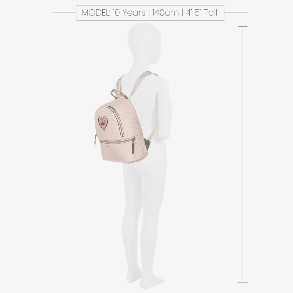 Michael Kors Kids-Girls MK Logo Backpack (29cm) | Childrensalon