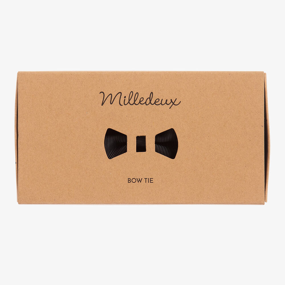 Milledeuх-Черный галстук-бабочка для мальчиков (10 см) | Childrensalon
