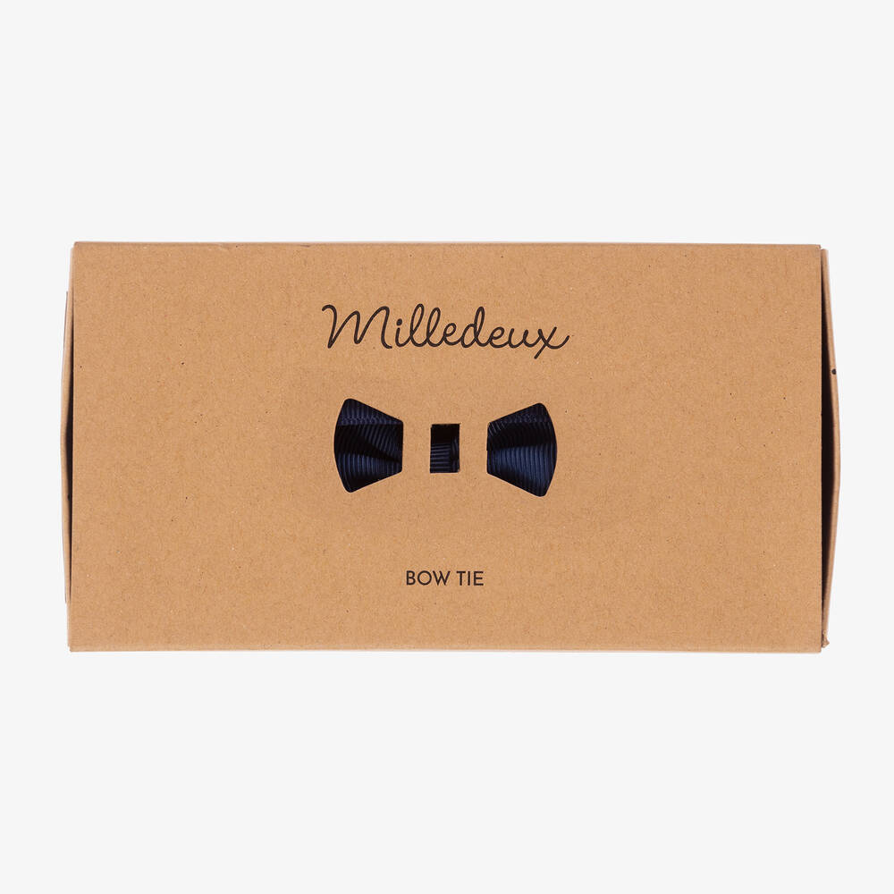 Milledeuх-Синий галстук-бабочка для мальчиков (10 см) | Childrensalon