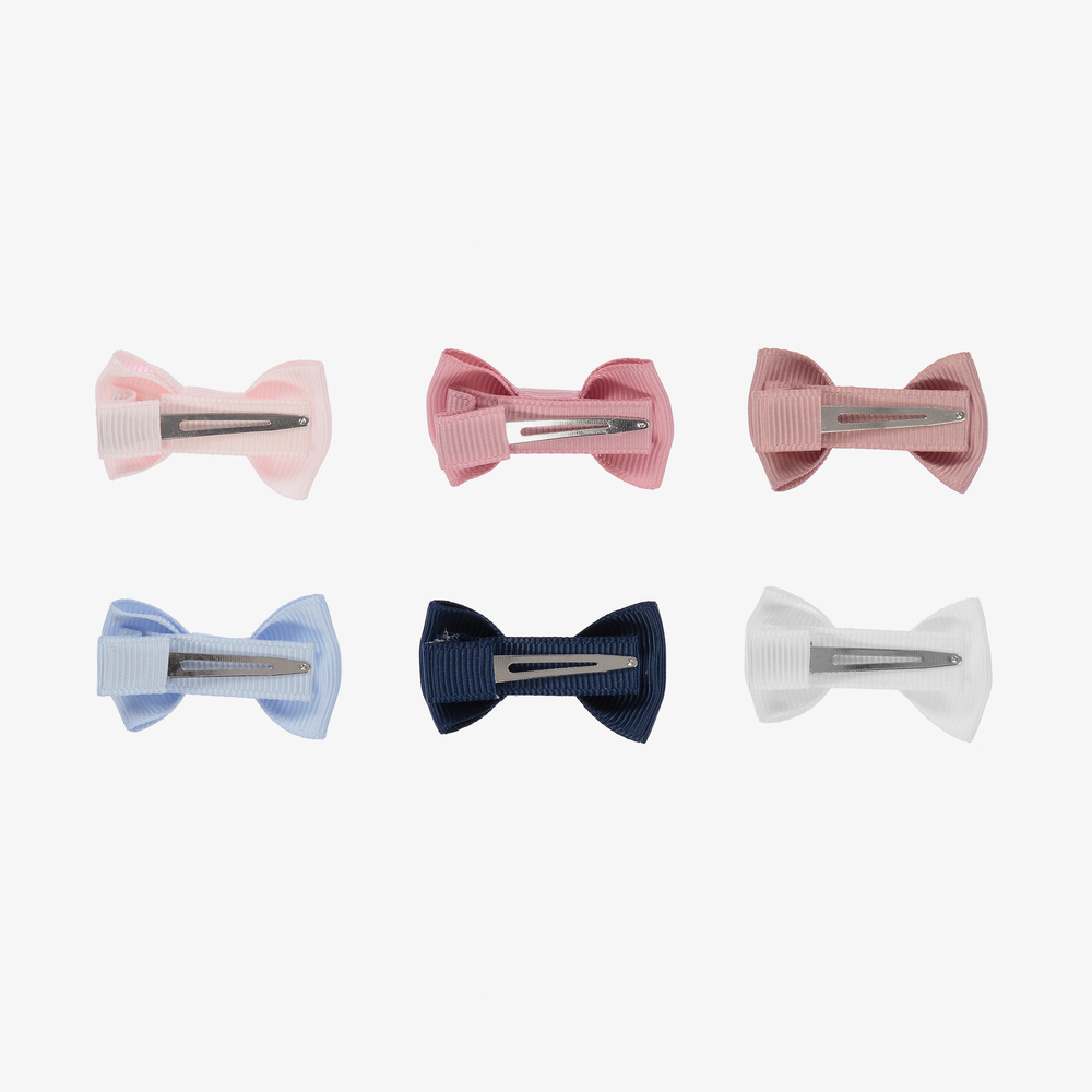 Milledeuх-Заколки-бантики мини (6 шт.) | Childrensalon