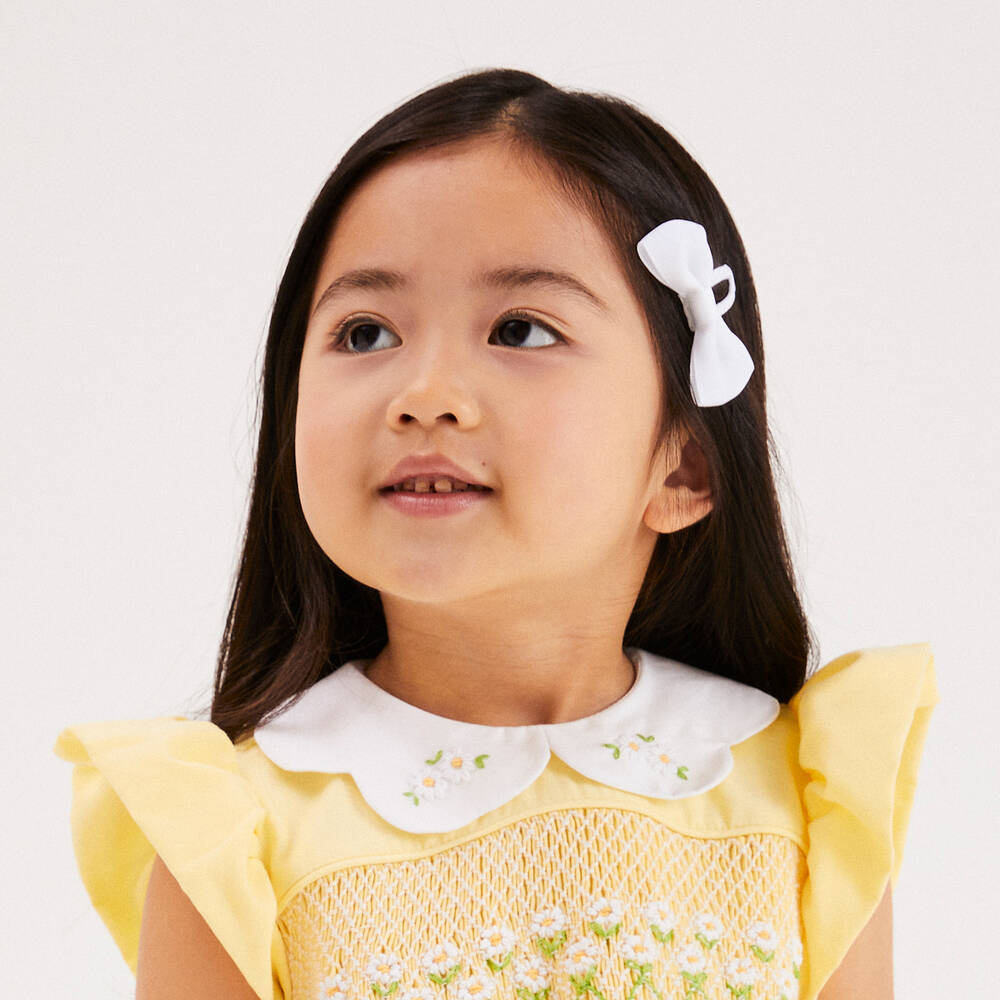 Milledeux-مشابك للشعر لون أبيض - عدد 2 | Childrensalon